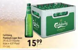 Citti Carlsberg Premium Lager Beer tilbud