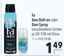 Citti Fa Deo Roll-on oder Deo-Spray tilbud