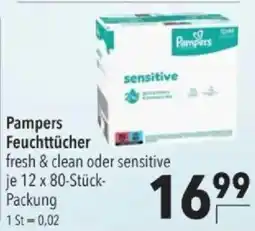 Citti Pampers Feuchttücher tilbud