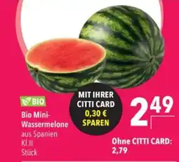 Citti Bio Mini- Wassermelone tilbud