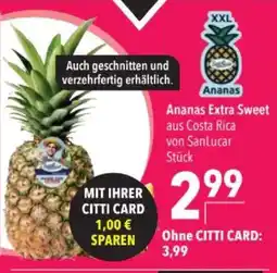 Citti Ananas Extra Sweet tilbud
