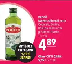 Citti Bertolli Natives Olivenöl extra tilbud