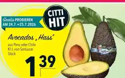 Citti Avocados,, Hass" tilbud