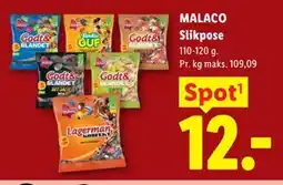 Lidl MALACO Slikpose tilbud