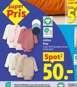 Lidl LUPILU Body tilbud