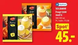 Lidl SOL&MAR Frugt fyldt med is tilbud