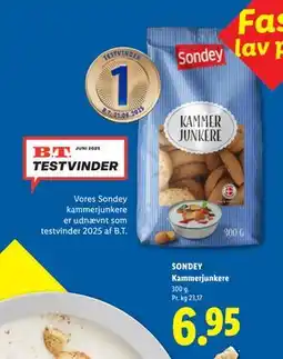 Lidl SONDEY Kammerjunkere tilbud