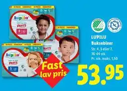 Lidl LUPILU Buksebleer tilbud