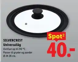 Lidl SILVERCREST Universallåg tilbud