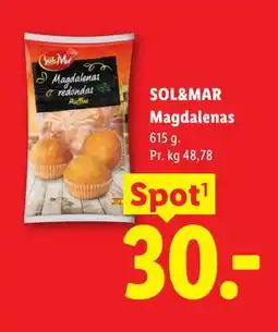 Lidl SOL&MAR Magdalenas tilbud