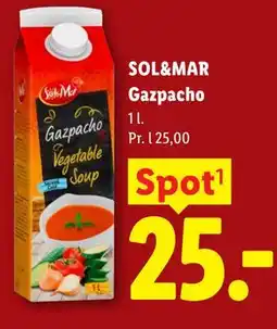 Lidl SOL&MAR Gazpacho tilbud