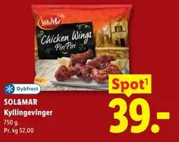 Lidl SOL&MAR Kyllingevinger tilbud
