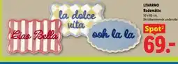 Lidl LIVARNO Bademåtte tilbud