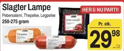 ABC Lavpris Slagter Lampe tilbud