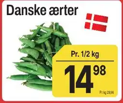 ABC Lavpris Danske ærter tilbud