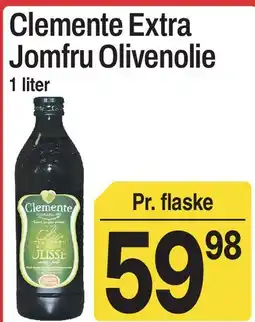 ABC Lavpris Clemente Extra Jomfru Olivenolie tilbud