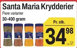 ABC Lavpris Santa Maria Krydderier tilbud