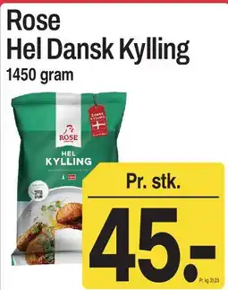 ABC Lavpris Rose Hel Dansk Kylling tilbud