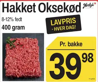 ABC Lavpris Hakket Oksekød tilbud