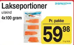 ABC Lavpris Lakseportioner tilbud