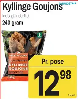ABC Lavpris Kyllinge Goujons tilbud