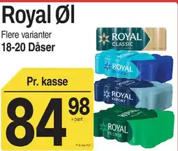 ABC Lavpris Royal Øl tilbud