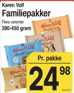 ABC Lavpris Karen Volf Familiepakker tilbud
