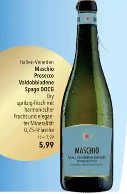 Citti Maschio Prosecco Valdobbiadene Spago DOCG tilbud