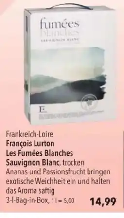 Citti François Lurton Les Fumées Blanches Sauvignon Blanc tilbud