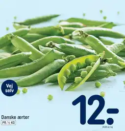 REMA 1000 Danske ærter tilbud