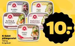 Netto K-Salat pålægssalat tilbud