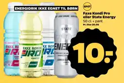 Netto Faxe Kondi Pro eller State Energy tilbud