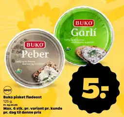 Netto Buko pisket flødeost tilbud