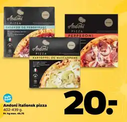 Netto Andoni italiensk pizza tilbud