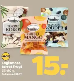 Netto Løgismose tørret frugt tilbud