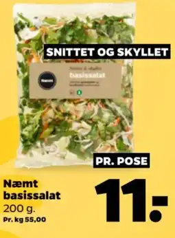 Netto Næmt basissalat tilbud