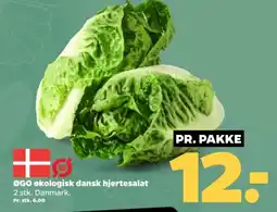Netto ØGO økologisk dansk hjertesalat tilbud