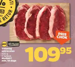 Netto Velsmag entrecotes tilbud