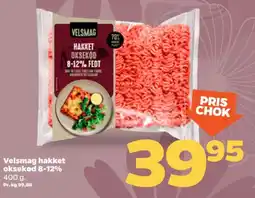Netto Velsmag hakket oksekød 8-12% tilbud