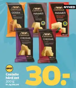 Netto Castello hård ost tilbud