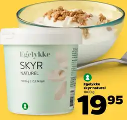Netto Egelykke skyr naturel tilbud