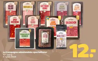 Netto La Campagna udenlandske specialiteter tilbud