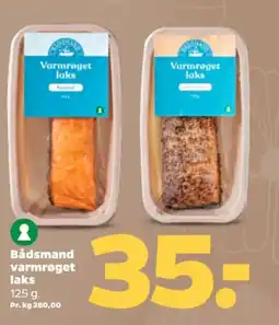 Netto Bådsmand varmrøget laks tilbud