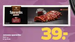 Netto Jensens spareribs tilbud