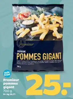 Netto Premieur pommes gigant tilbud