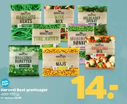 Netto Harvest Best grøntsager tilbud