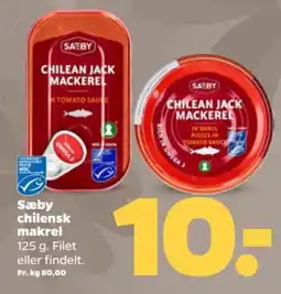 Netto Sæby chilensk makrel tilbud