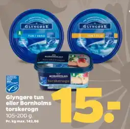 Netto Glyngøre tun eller Bornholms torskerogn tilbud