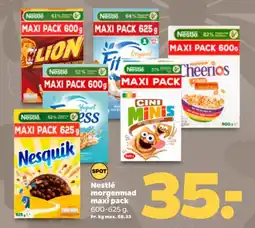 Netto Nestlé morgenmad maxi pack tilbud