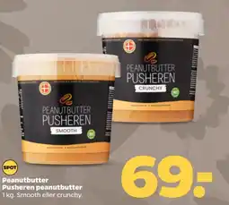 Netto Peanutbutter Pusheren peanutbutter tilbud